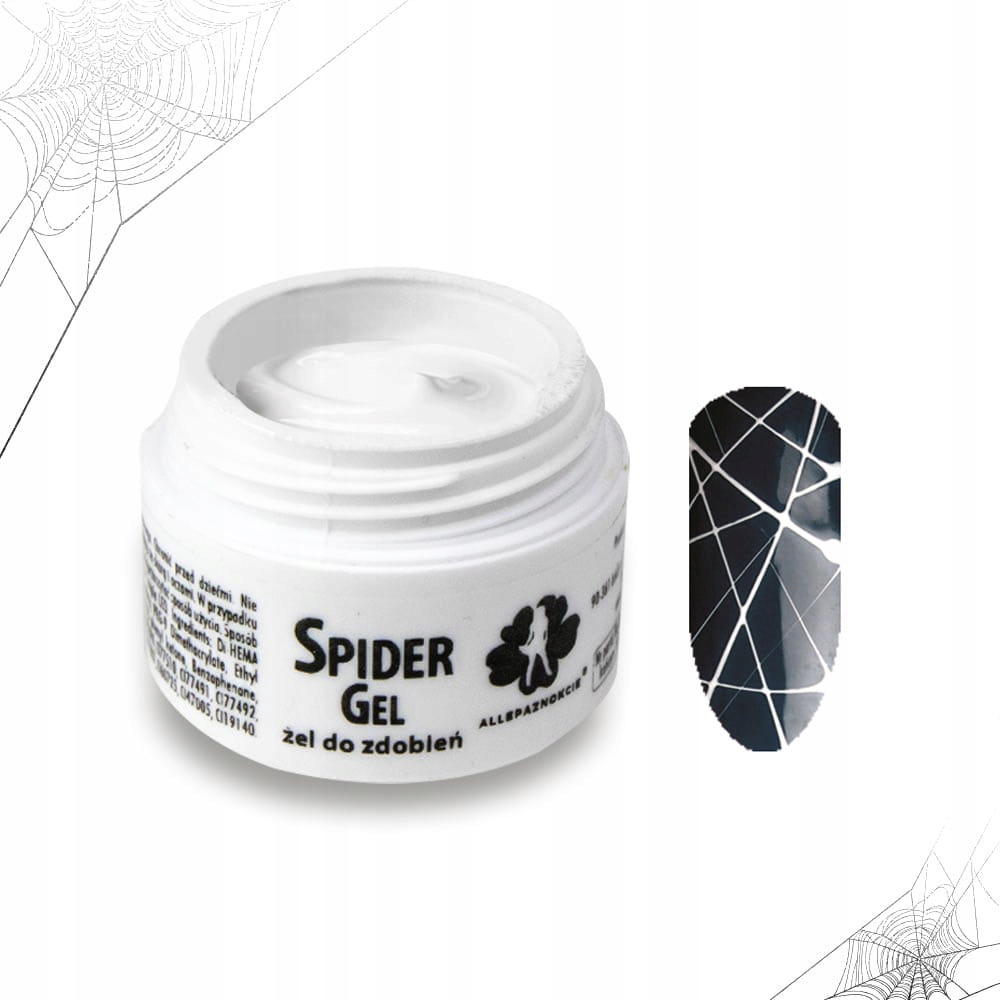 

Spider Gel Allepaznokcie White żel uv do zdobień