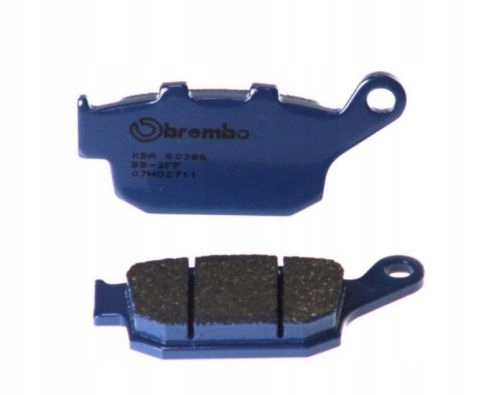 07HO2711 - ТОРМОЗНЫЕ КОЛОДКИ HAM BREMBO ЗАДНИЙ HONDA XL650 V TRANSALP 99-07