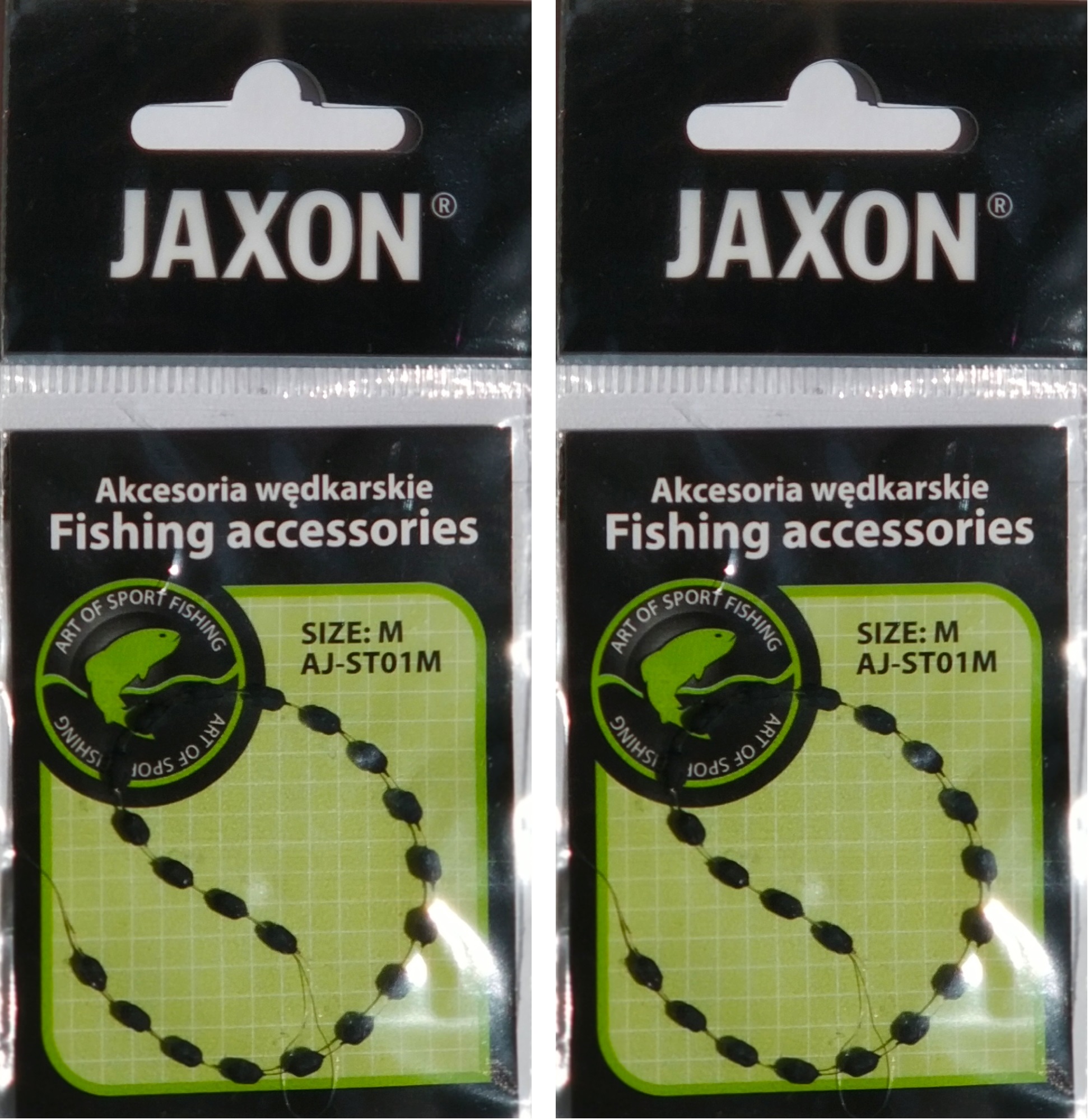 

2x Stopery gumowe Jaxon gruntowniki AJ-ST01M r. M