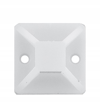 

20x Uchwyt Kostka Opaski Zaciskowej Trytki 20X20