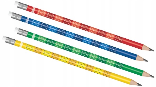 

Ołówek grafitowy z tabliczką mnożenia Colorino