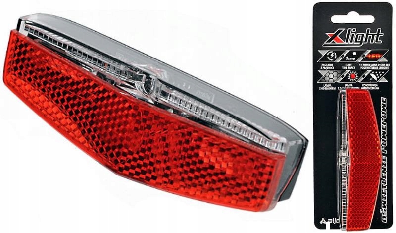 

Lampa Tył X-light Na Bagażnik Led Prądnica JY-553M
