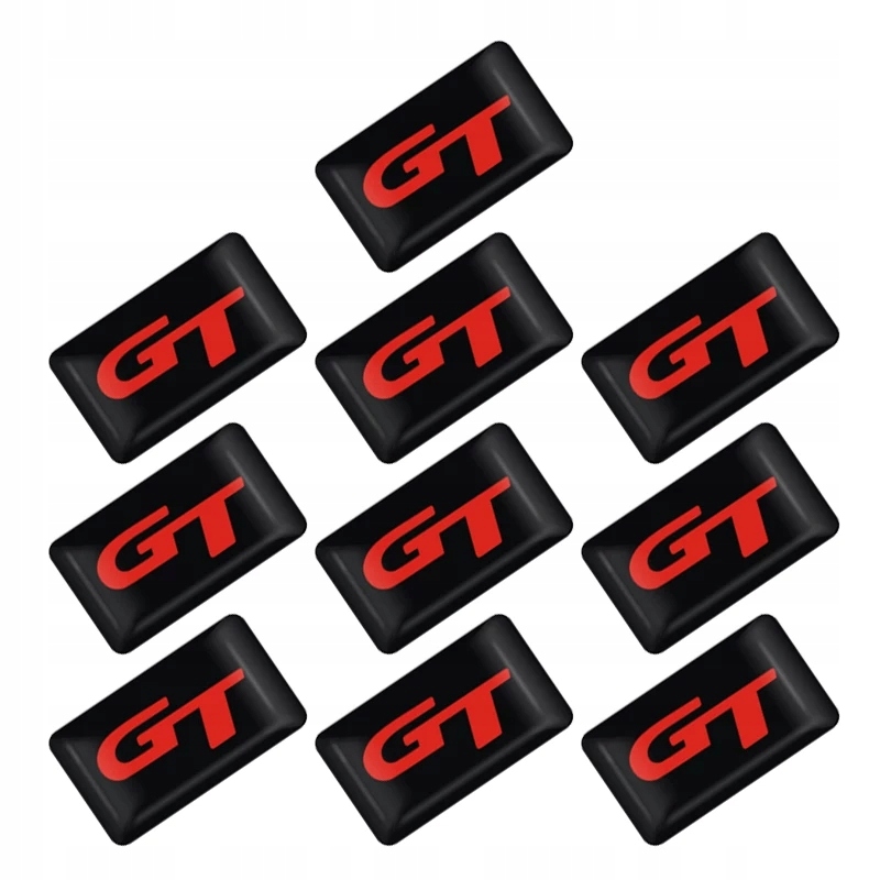 

Logo Emblemat 3D Gt wnętrze kierownica 18x11mm