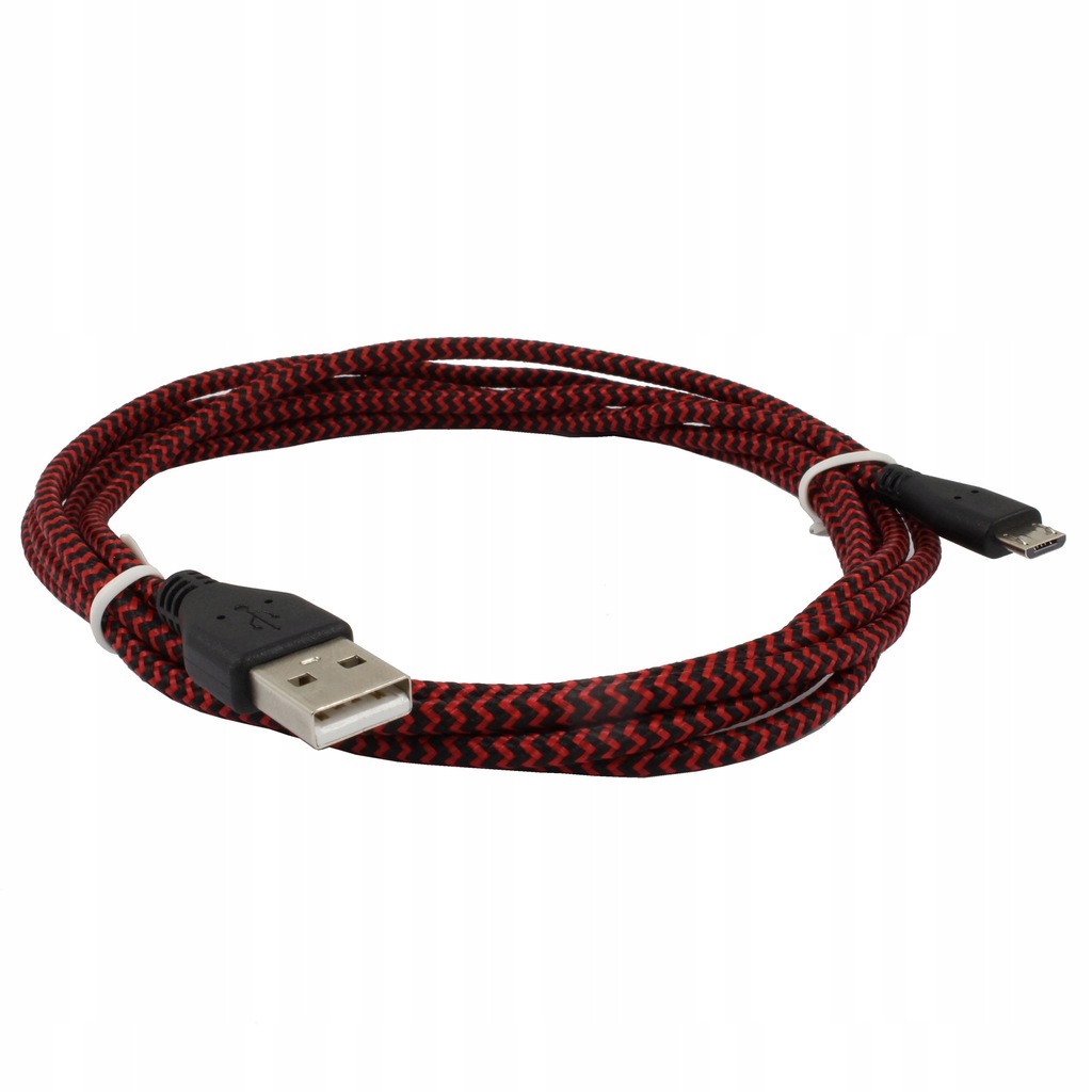

Kabel Micro Usb Uniwerslany 2m W Oplocie Ładowarka