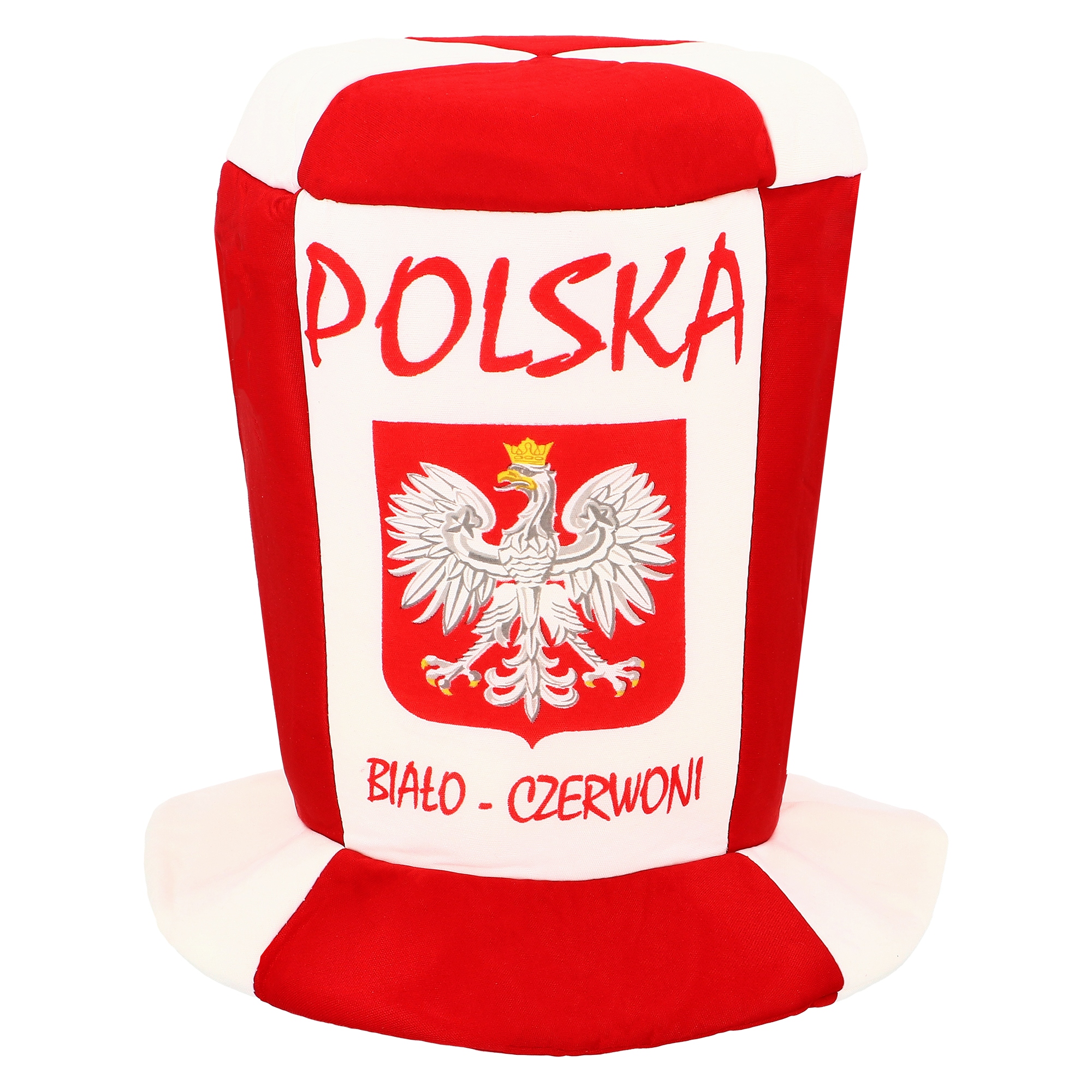Czapka Cylinder Kibica Reprezentacji Polska