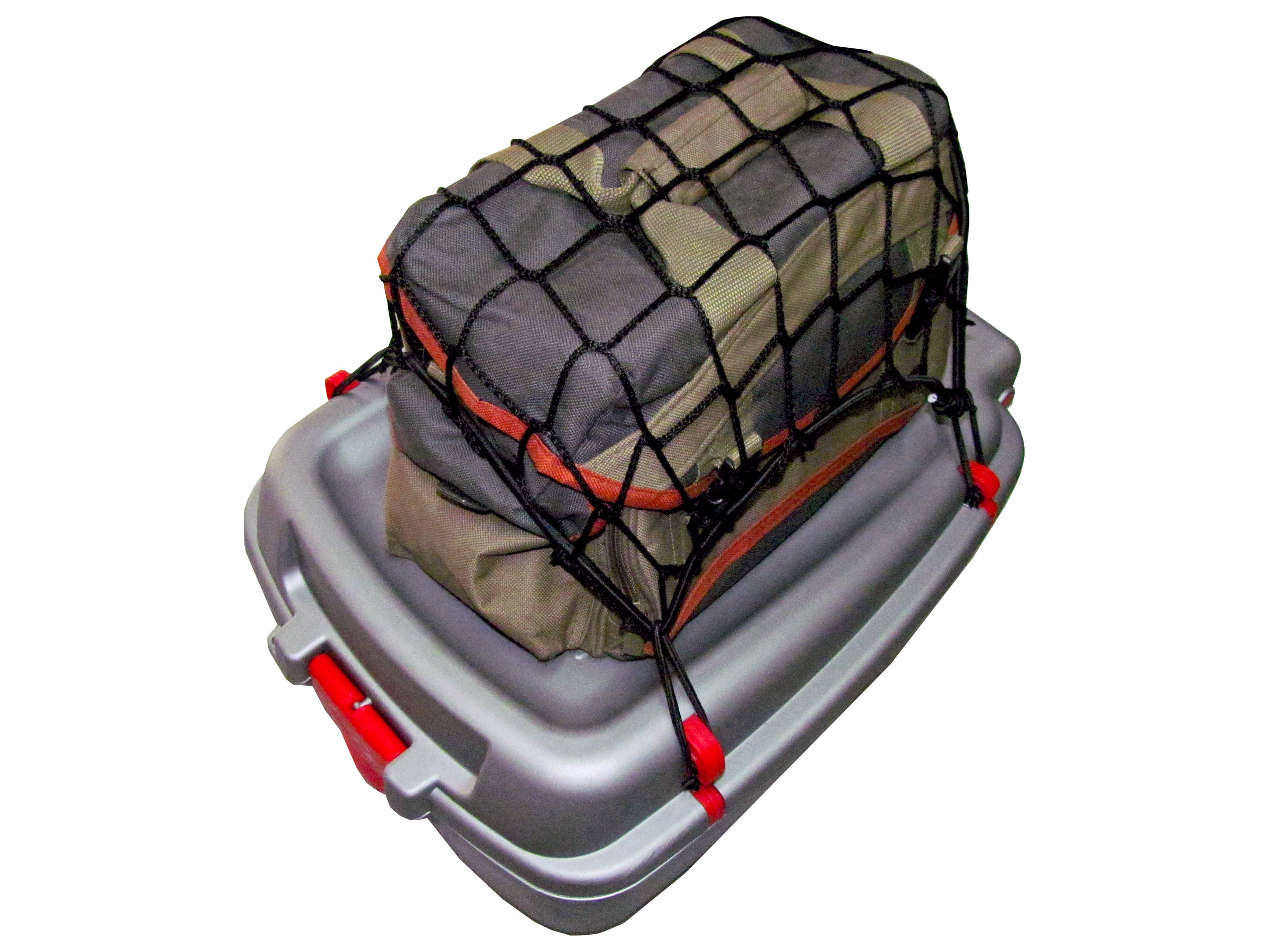 SIATKA NA KUFER KUFEREK ROWEROWY NA BAGAŻNIK ROWER Model siatka na kuferek czarna