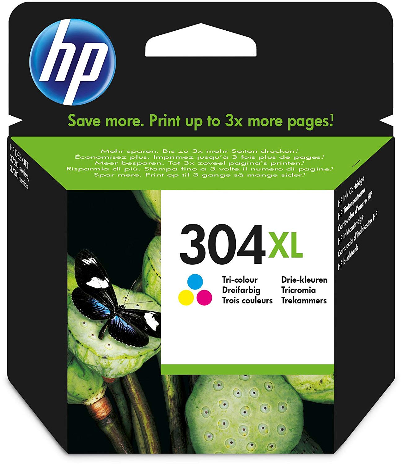 Hp 304XL Cmy inkoust (N9K07AE) originál
