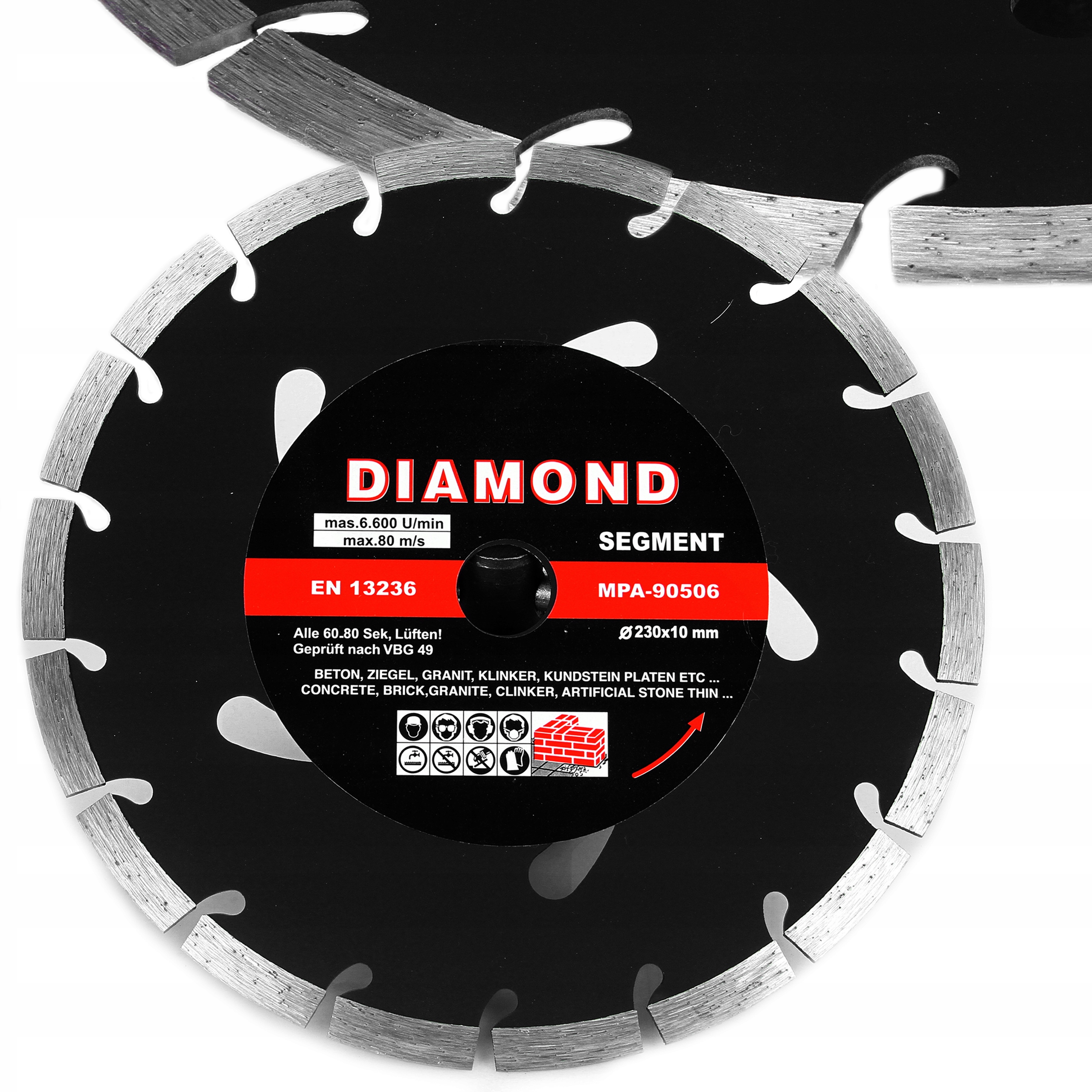 

Tarcza Diamentowa Do Betonu Kostki 230mm Segment