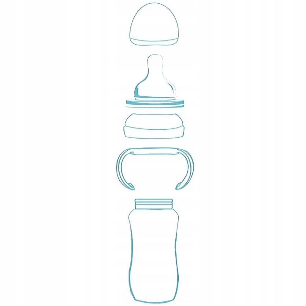 BO JUNGLE BUTELKA TERMO SZKLANA W SILIKONIE 300ML Pojemność 300 ml