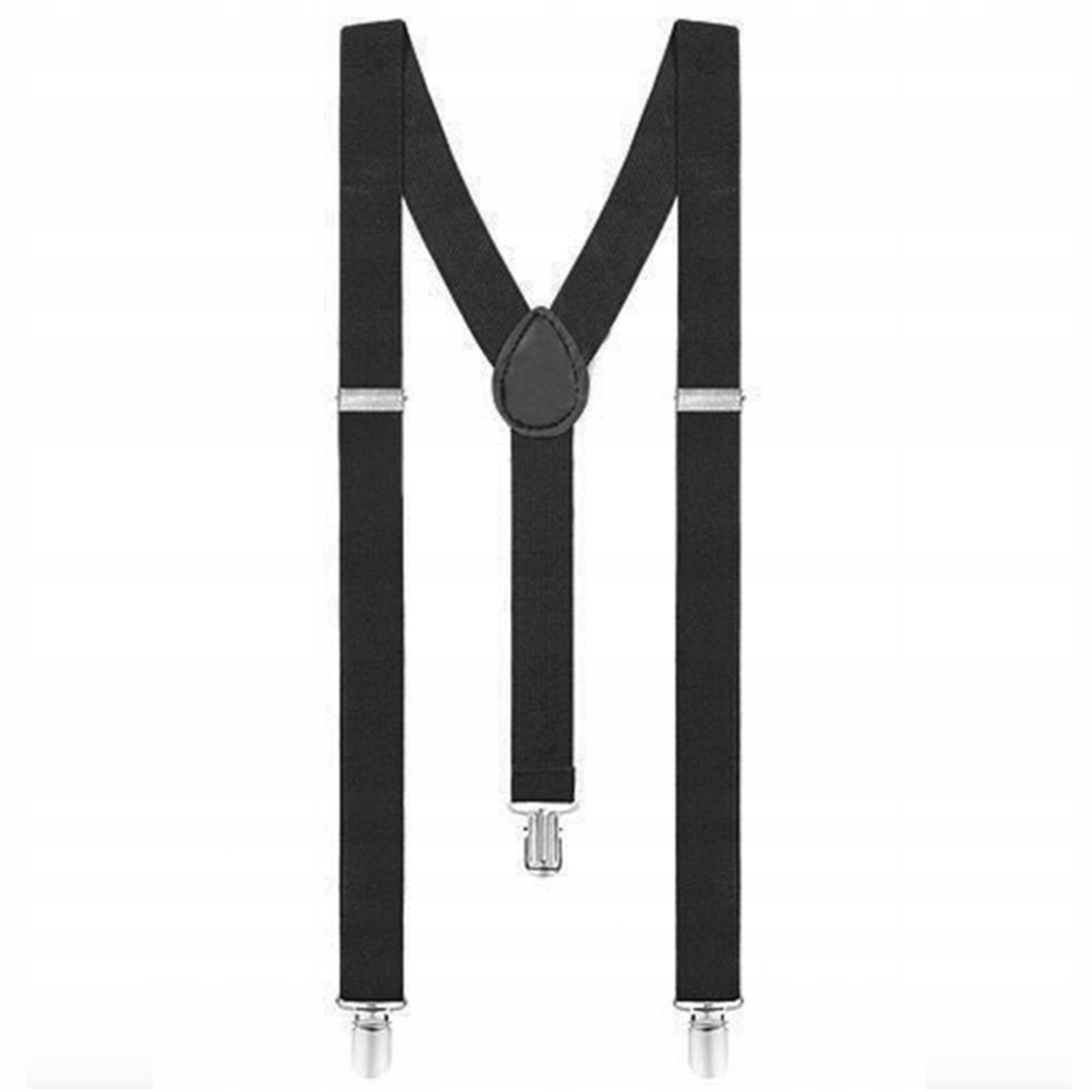 

Szelki Emo damskie męskie Unisex 1,5 cm Czarne