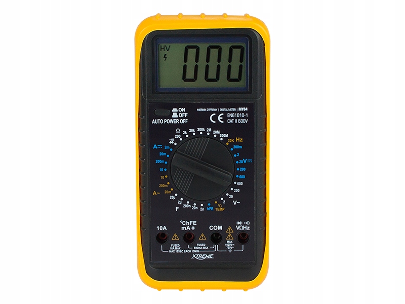 

Miernik Xtreme MY64 z pomiarem temperatury