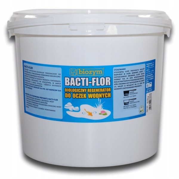

Bactiflor 5 kg preparat do oczek wodnych