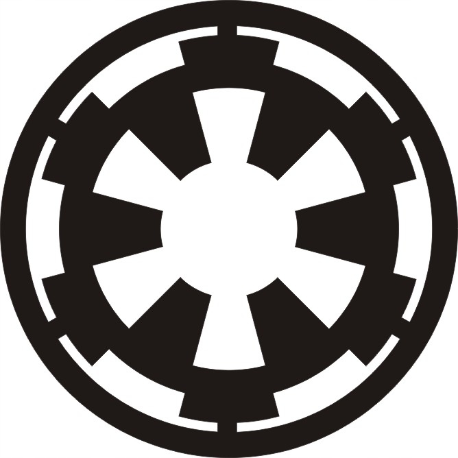 

Naklejka Star Wars Imperium na samochód drzwi...