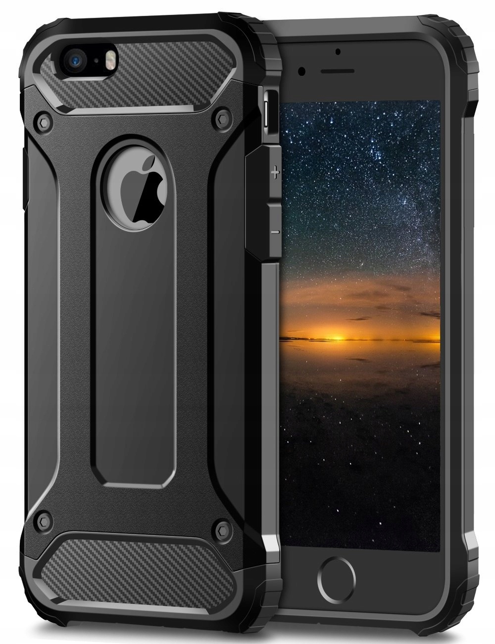 

Etui Armor Pancerne Do iPHONE 5 5S 5SE + Szkło