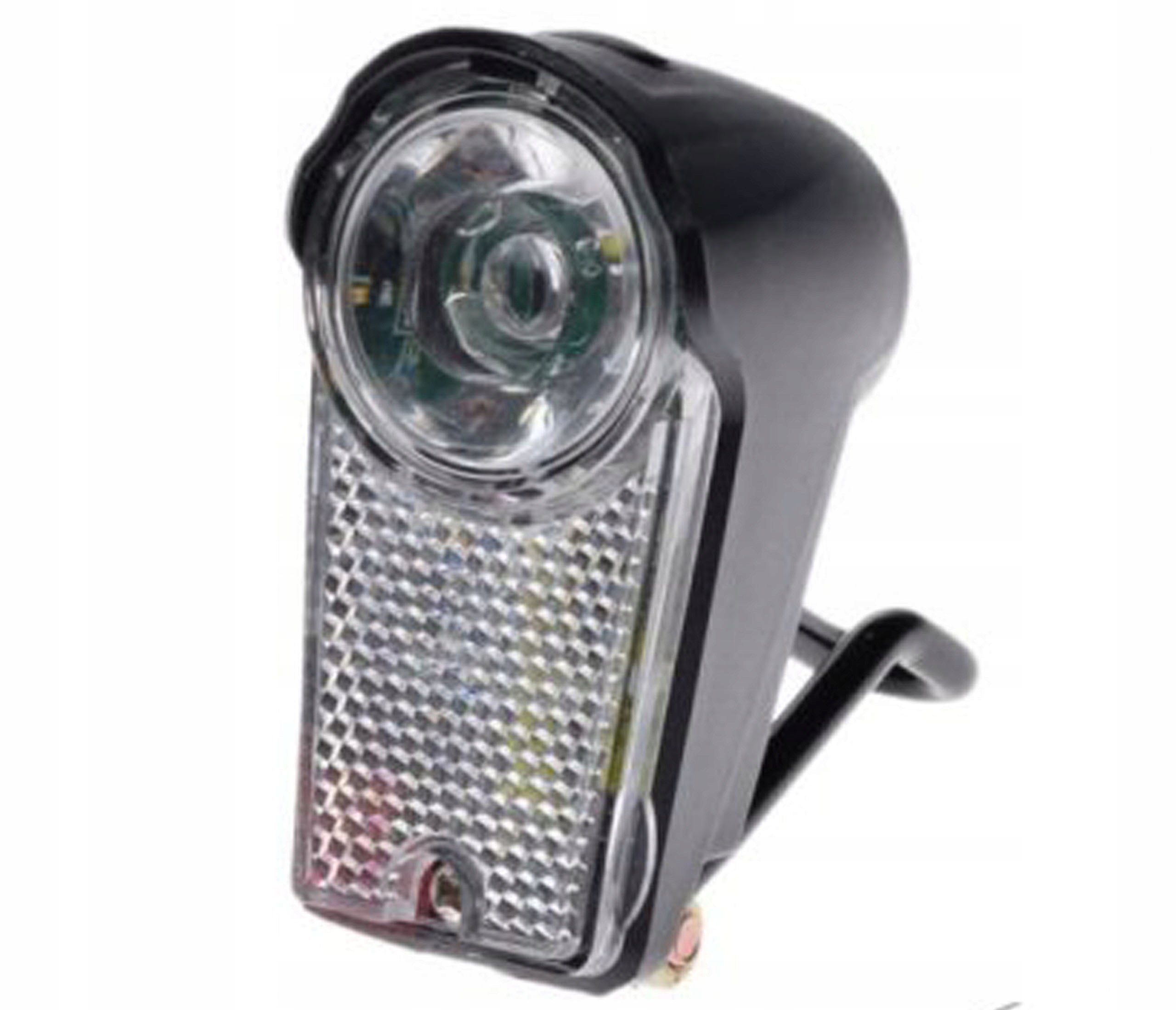 

Lampa Rowerowa Przód Na Widelec Led 10 Lux Odblask