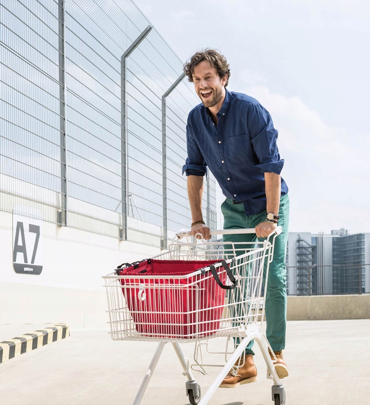 R08 kosz zakupowy easyshoppingbag Reisenthel Torba Długość 32 cm