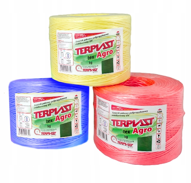 SZNUREK TEX 1000 0,5kg ROLNICZY OGRODNICZY PAKOWY Marka bez marki
