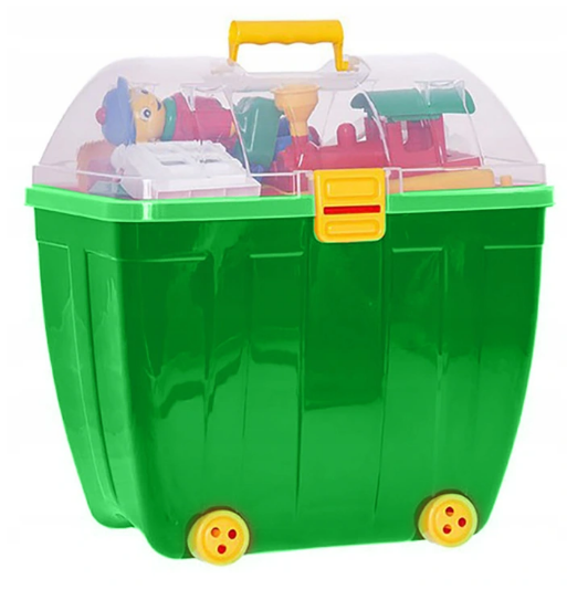 DUŻE POLSKIE KLOCKI K3 100 el KUFEREK ok 3kg 2lat+ Rodzaj zestaw