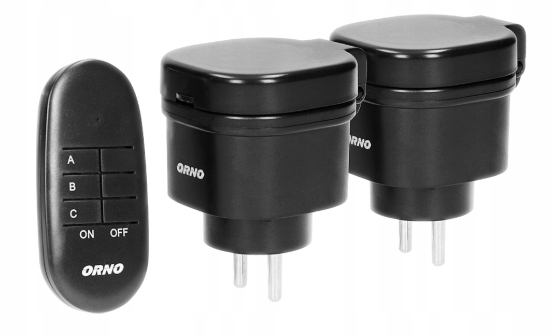 

2 Gniazda Bezprzewodowe Zewnętrzne Pilot 3000W