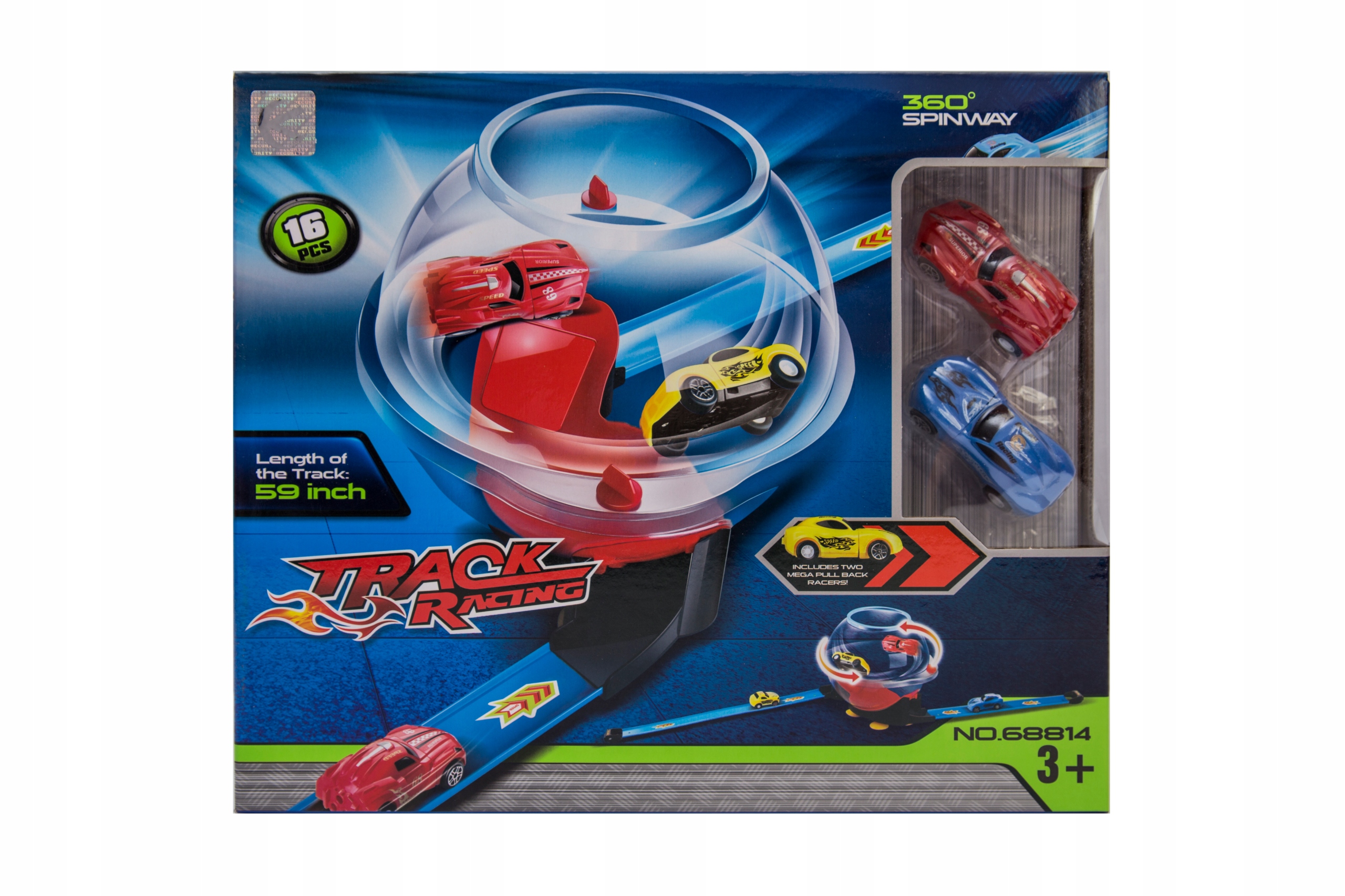 

Tor jazdy wyścigowy kula Track Racing samochody