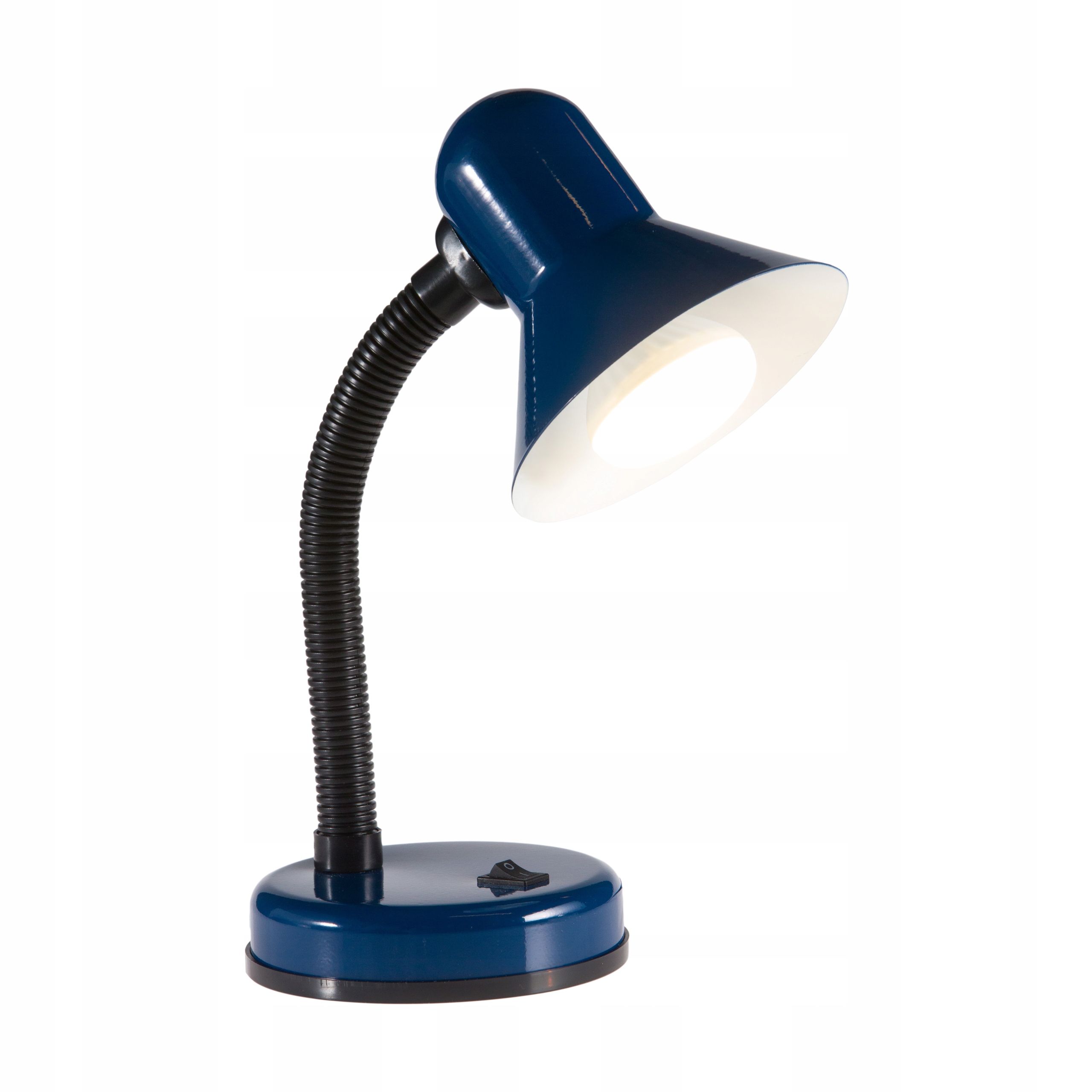 

Lampka Biurkowa Styl Prl Lampka Nocna Niebieski