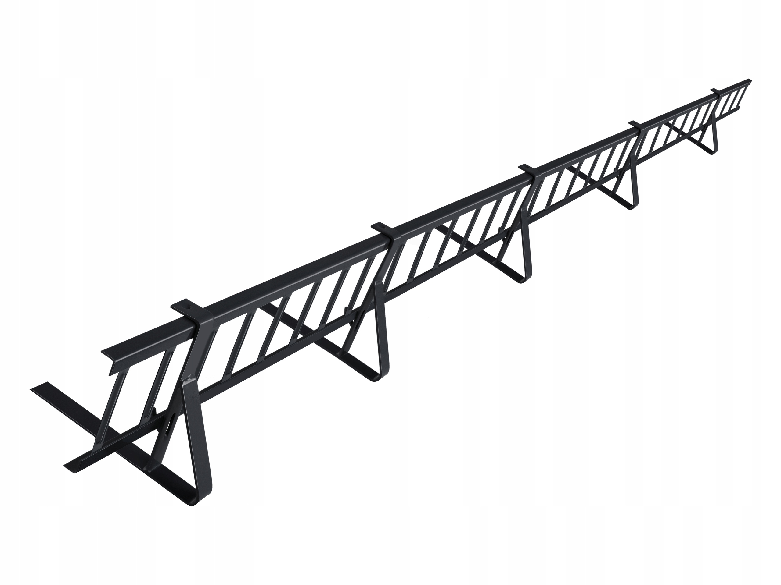 Płotek 2m 5 uchwytów kolor do gontów bitumicznych