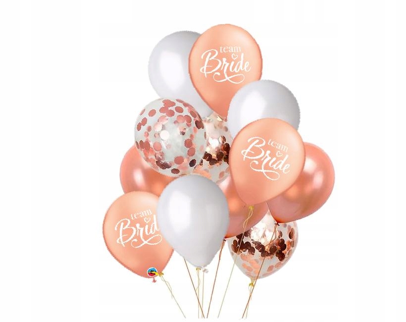 

Wieczór Panieński Balony Team Bride Złoty Róż