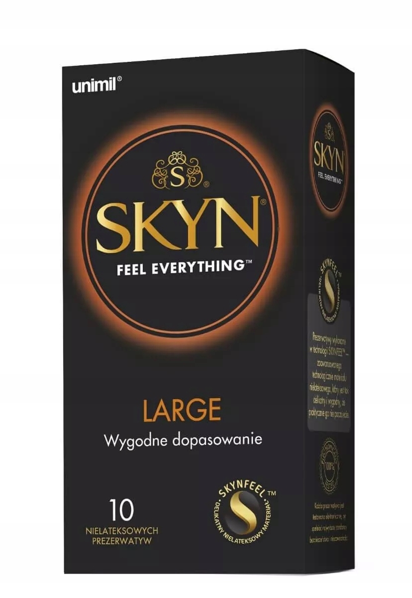 

Prezerwatywy Unimil Skyn Large 10 Szt.