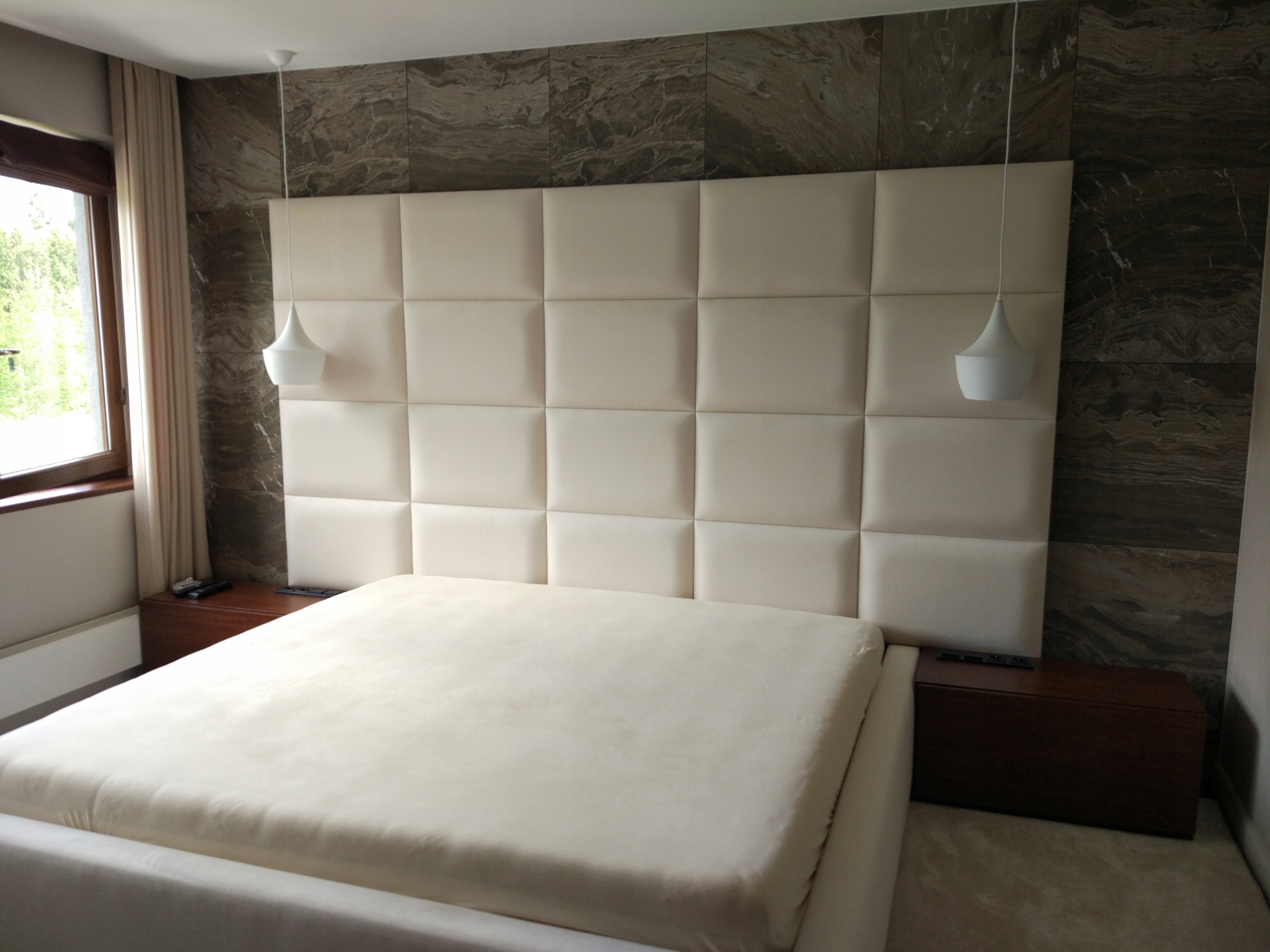 Panele tapicerowane 40x60 cm wezgłowie Wysokość mebla 40 cm