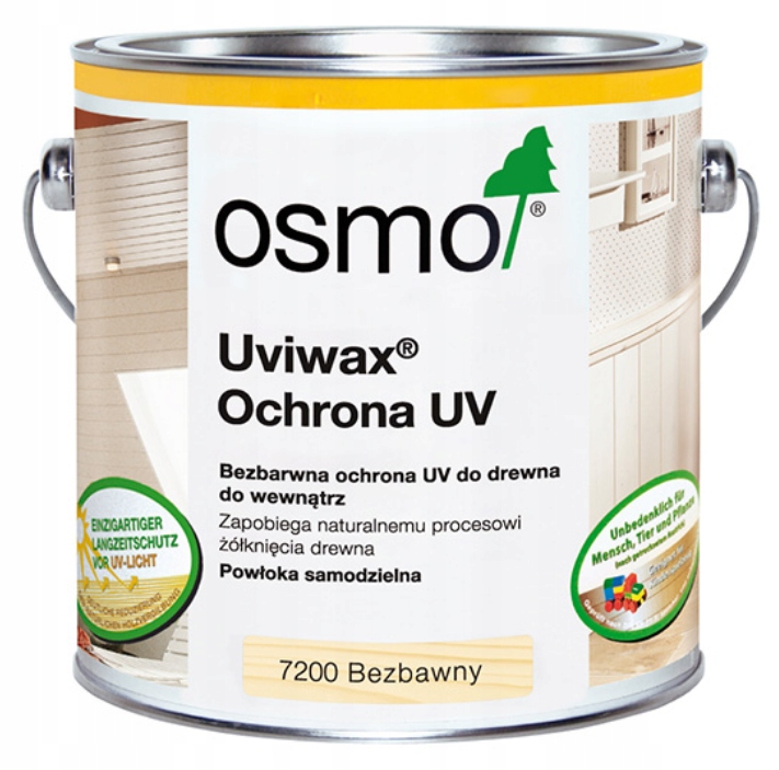Osmo Uviwax Wosk z ochroną Uv do drewna 0,75 l Bezbarwny 7200