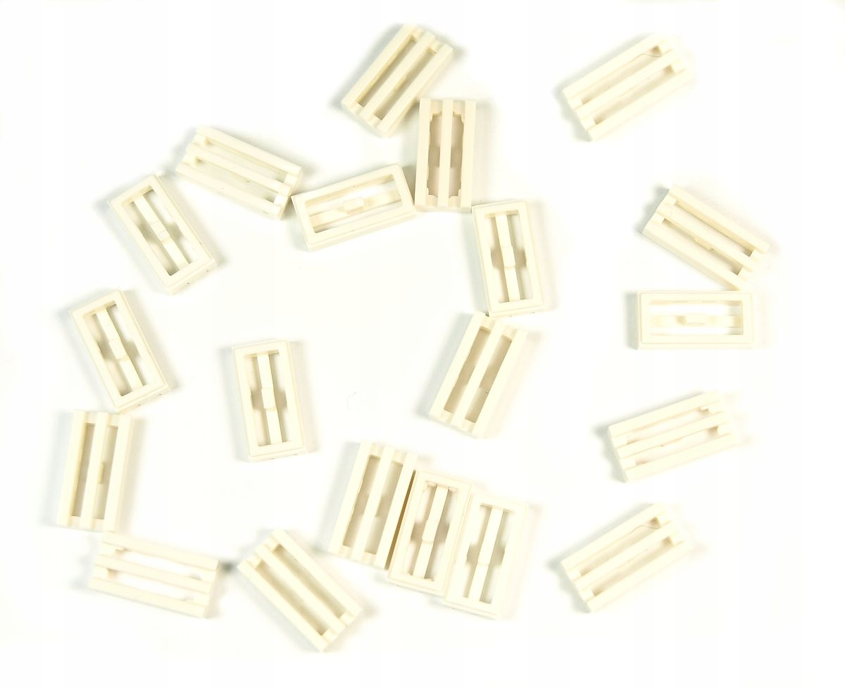 

Płytka 1x2 Grill Biała 20szt.LEGO 2412 241201