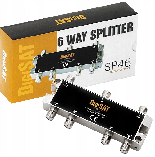 Rozgałęźnik 1/6 Splitter SAT TV 5-2400 Unicable