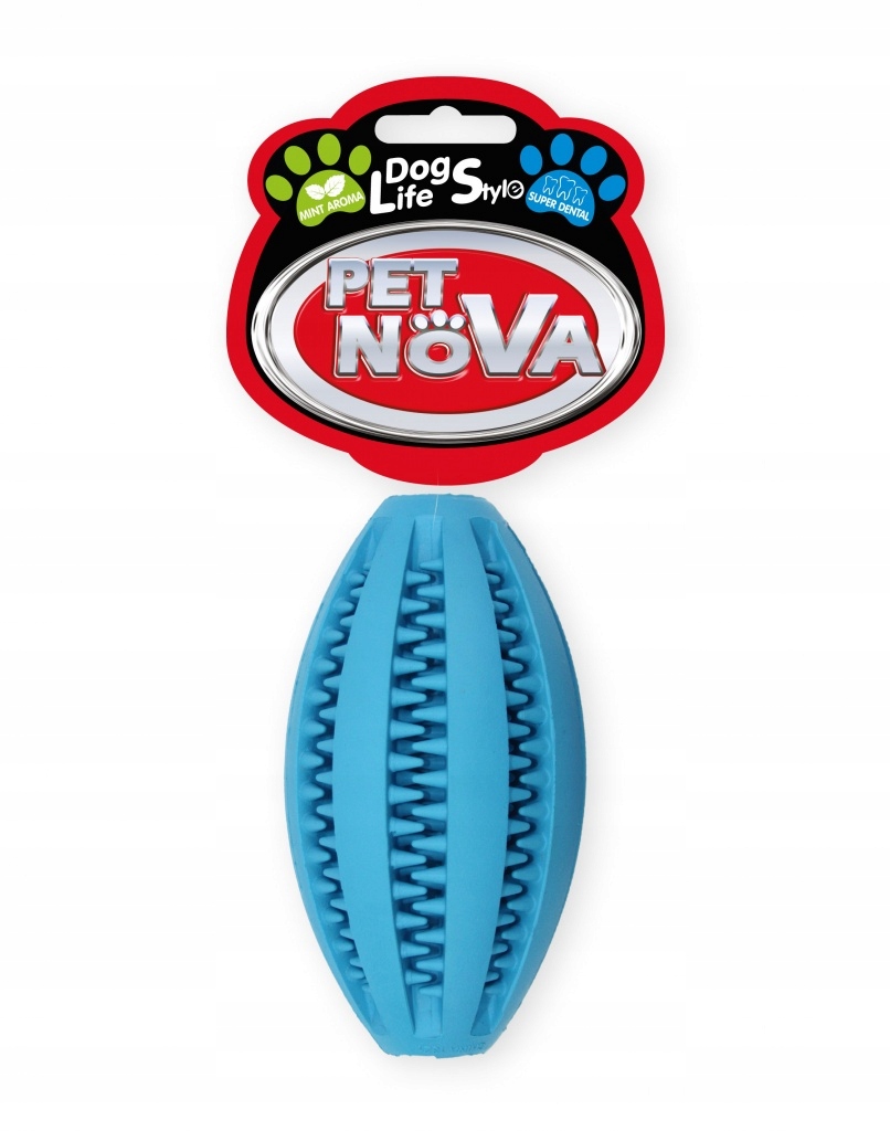 

Pet Nova Piłka Dental Rugby 7cm Czyści Zęby