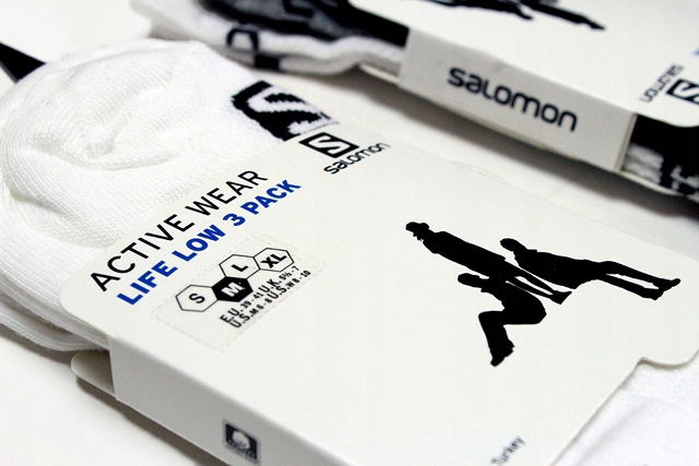 SALOMON SKARPETKI STOPKI LIFE LOW 3 PARY XL 45-47 Rozmiar 45-47