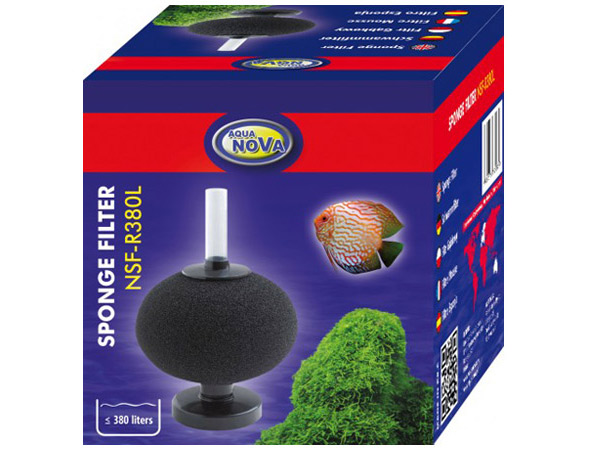 

Aqua Nova Filtr Gąbkowy Do Akwarium NSF-R380L