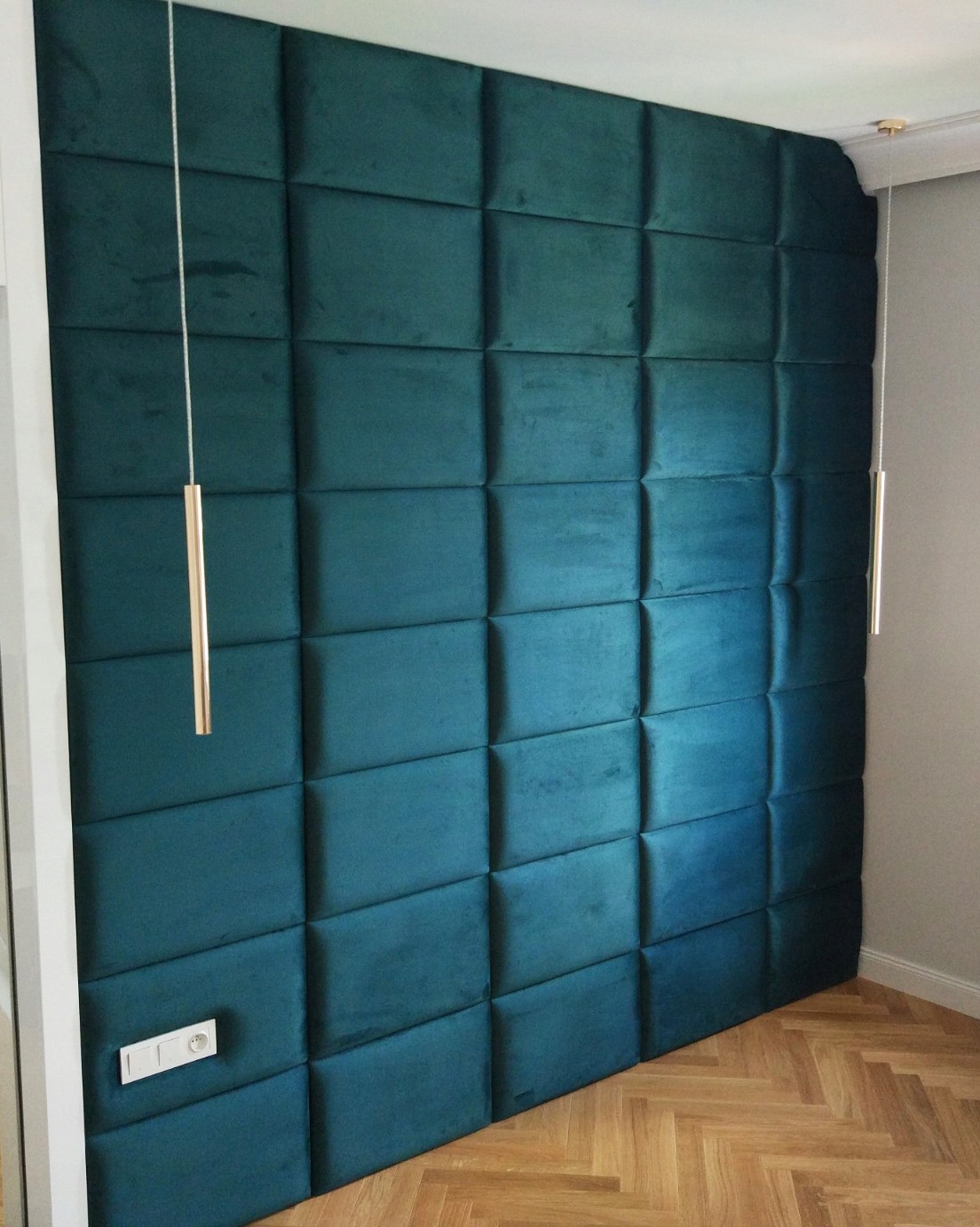 Panele tapicerowane 50x50 dowolny wymiar oparcie Wysokość mebla 50 cm