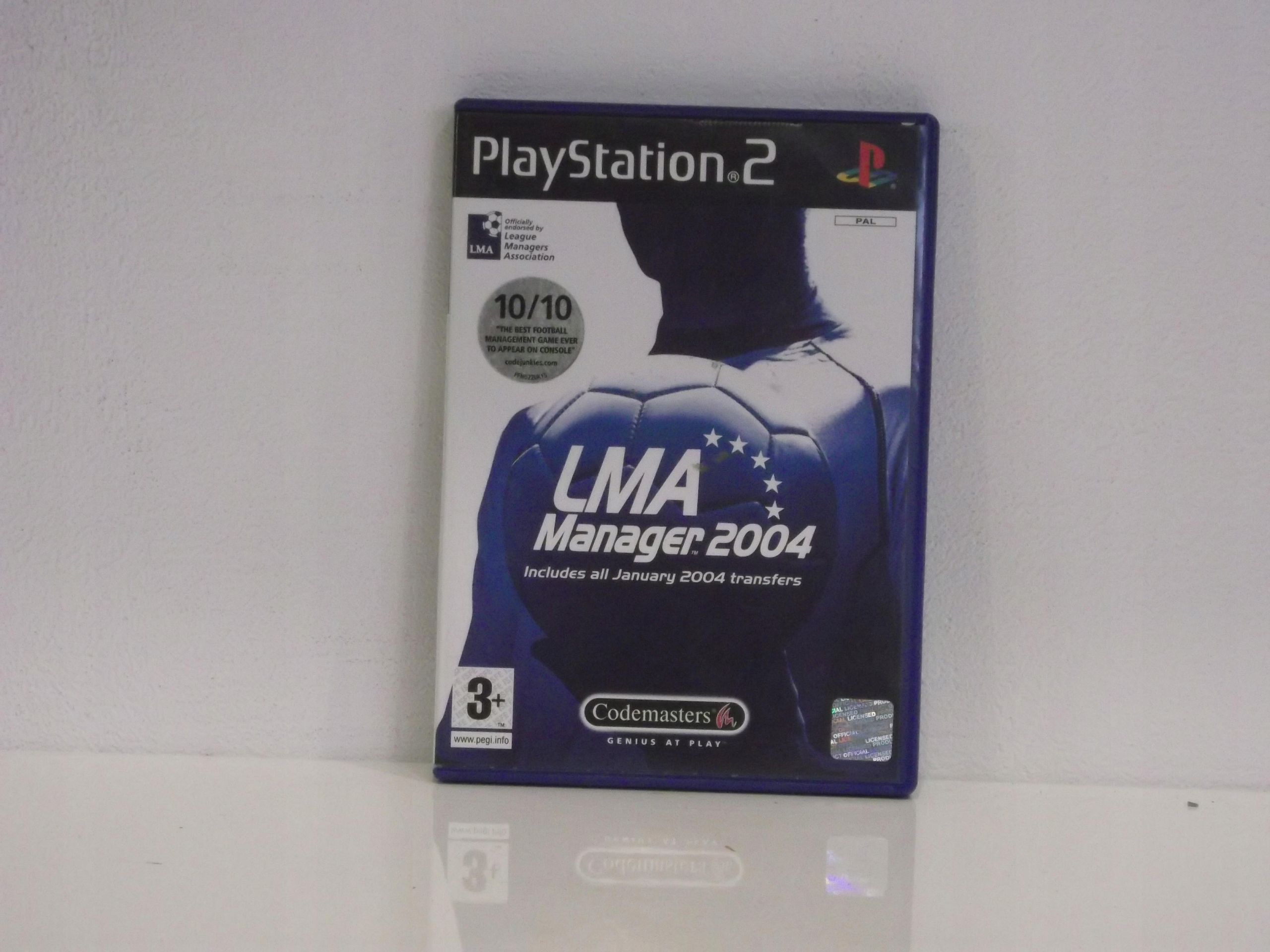 LMA MANAGER 2004 PS2 Platforma Sony PlayStation 2 (PS2)