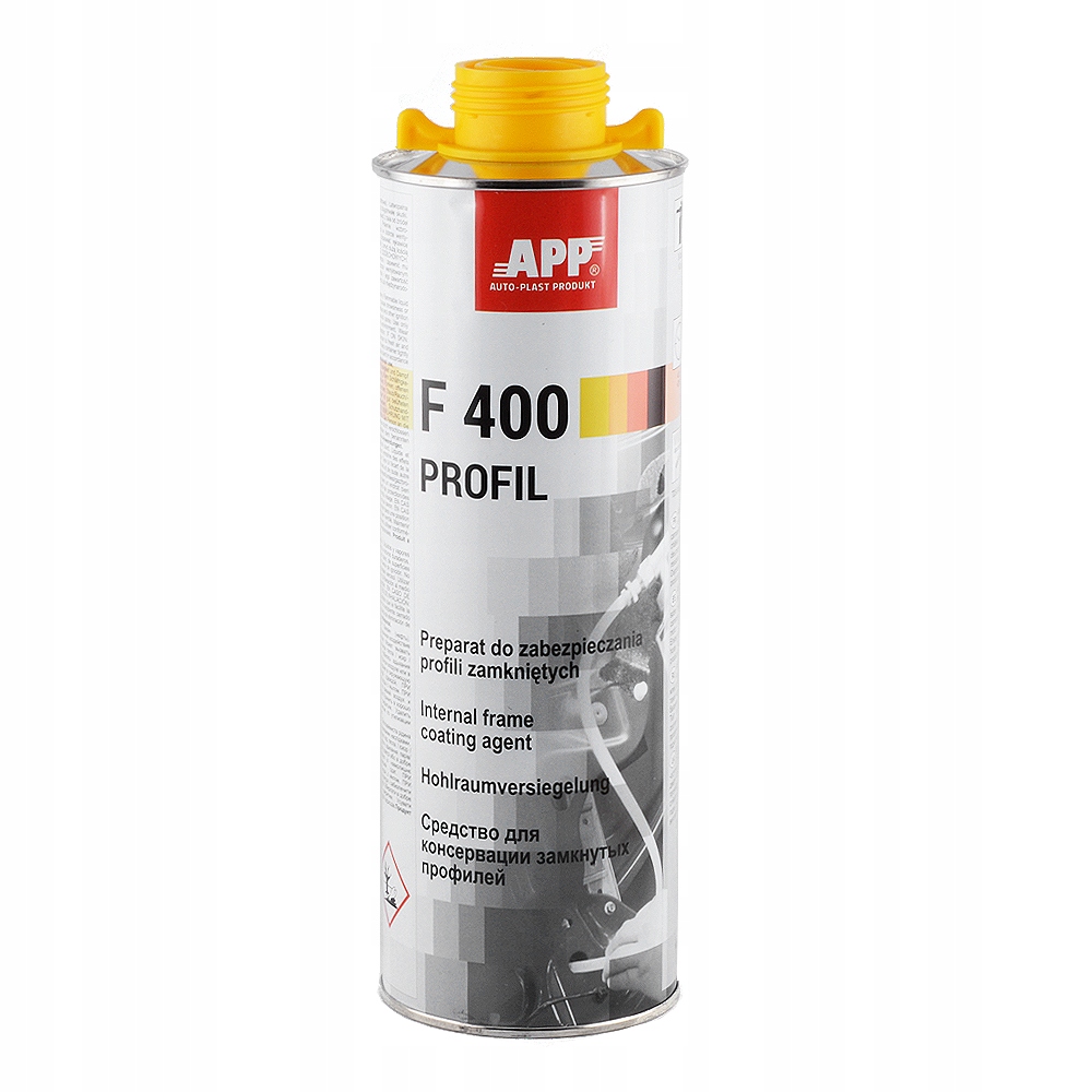 

App F400 do profili zamkniętych Bursztynowy 1 L