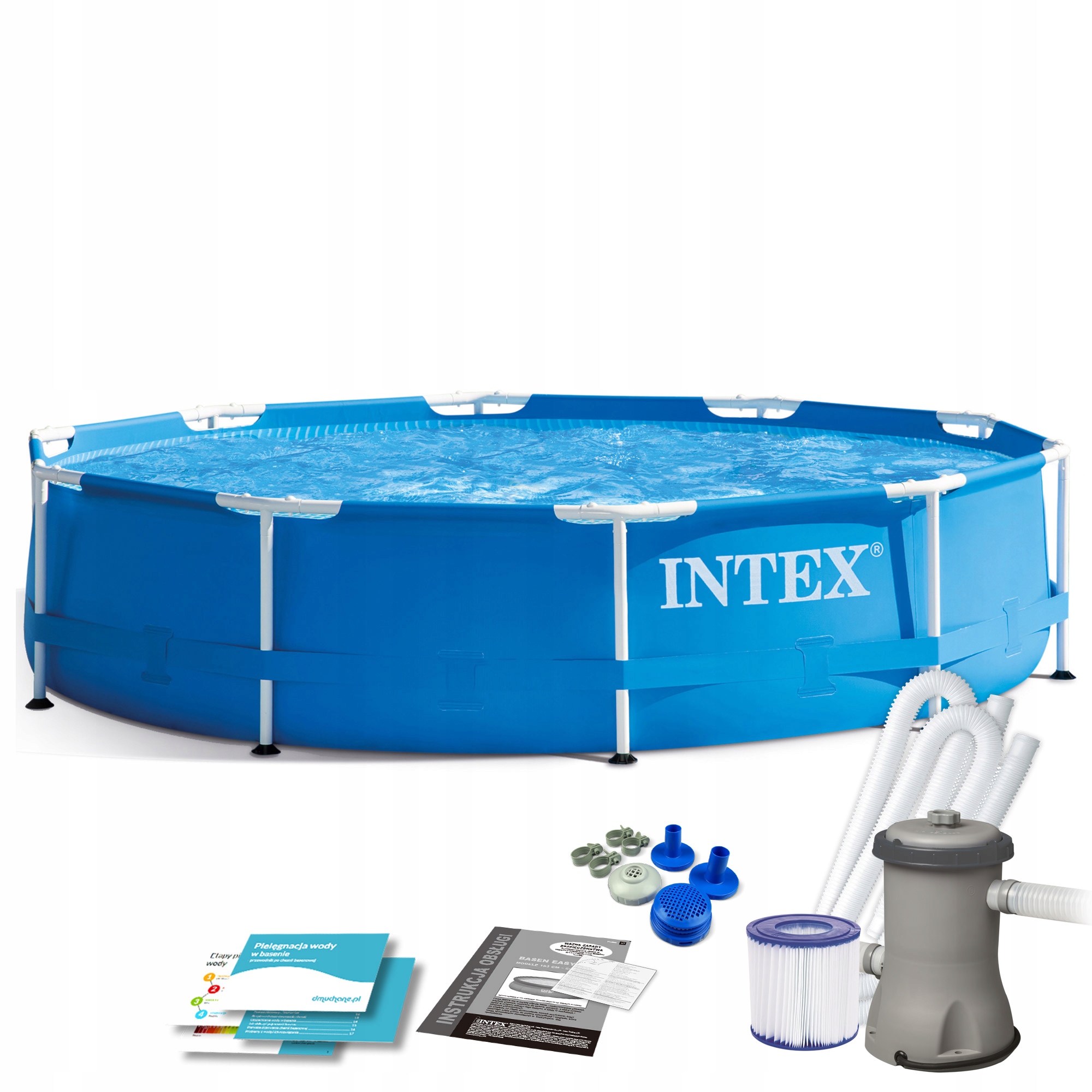 

Basen Stelażowy 3w1 Z Pompą 12V 305x76 Intex 28202