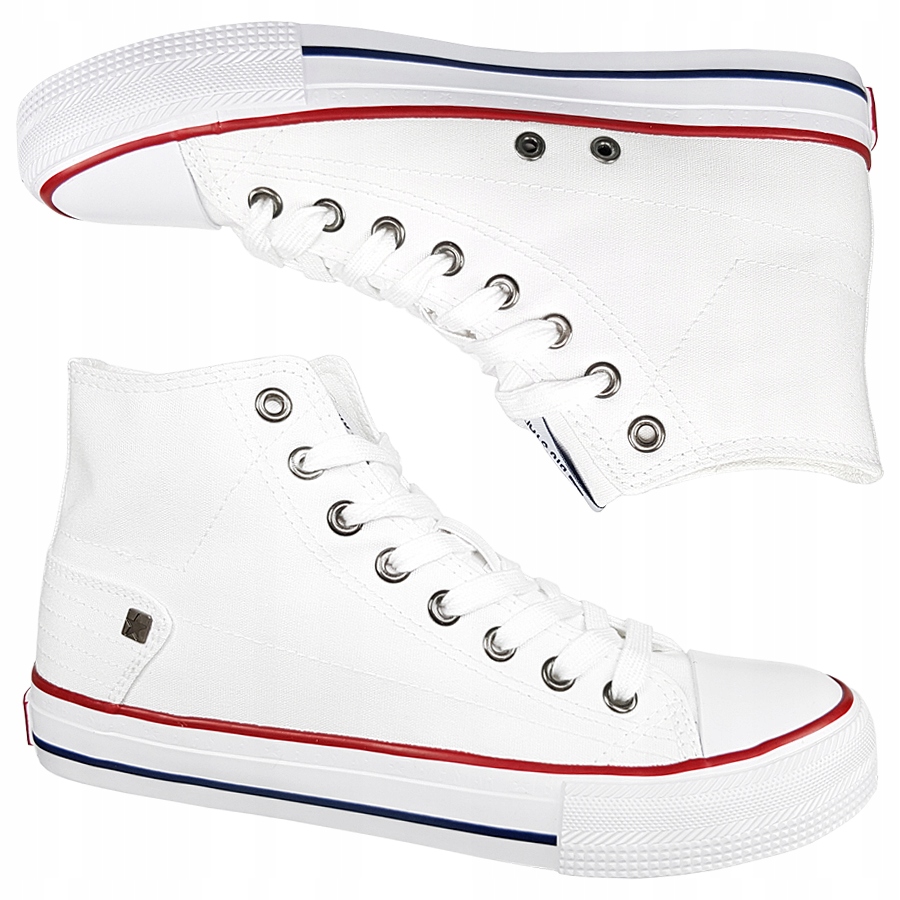 

Trampki Big Star męskie białe DD174251 wysokie 41