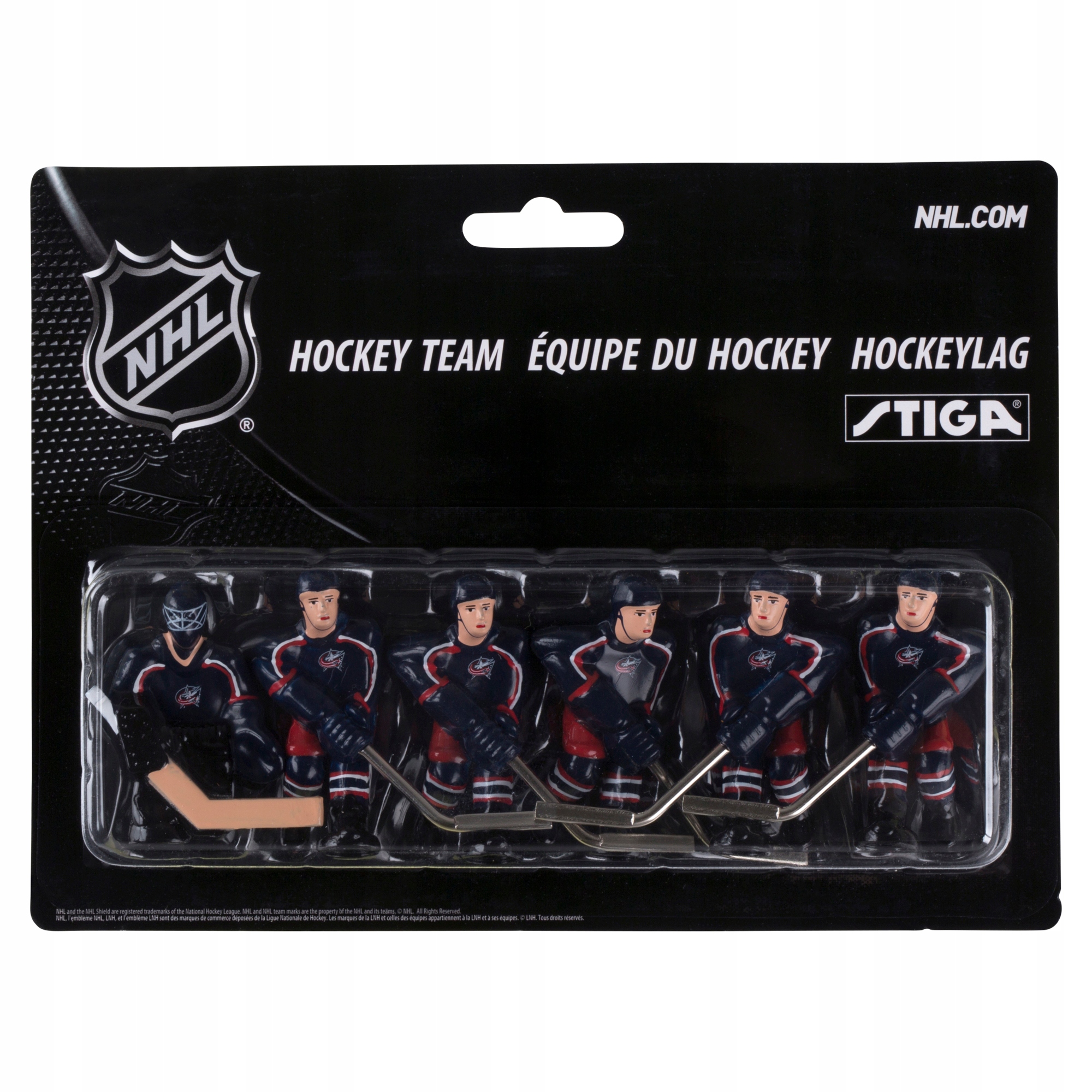 Drużyna Nhl Stiga Columbus Blue Jackets zawodnicy