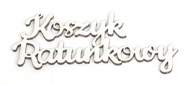 

Dekor Napis Beermata Koszyk Ratunkowy Ozdoba EZ4