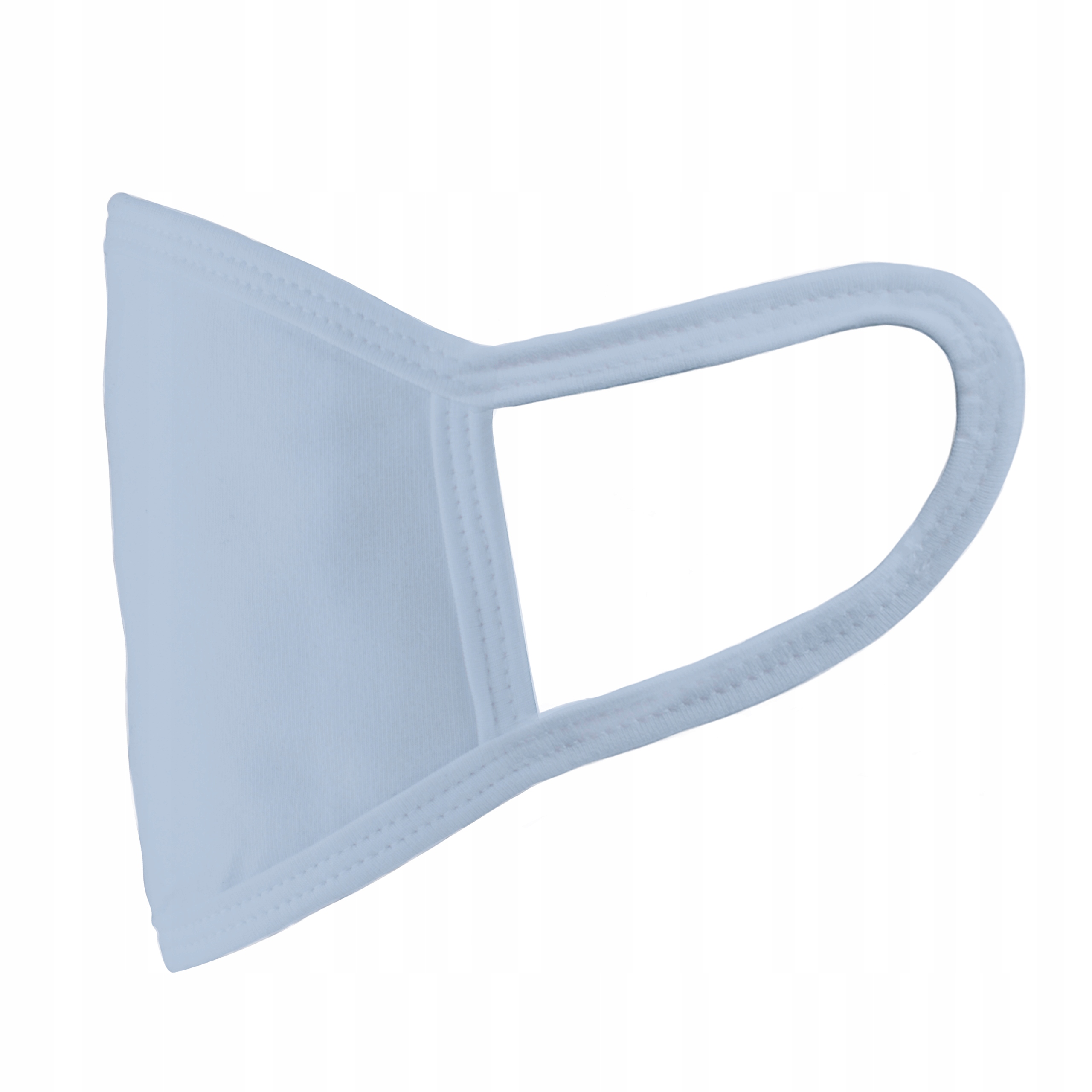 MASKA BAWEŁNIANA DWUWARSTWOWA Z POLSKI BŁĘKIT 2szt Marka inna