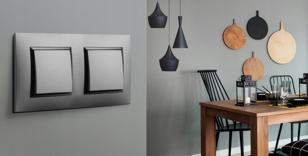 Wyłącznik podwójny Aria Ospel ŁP-2U/m/00 biały Rodzaj wyłącznik