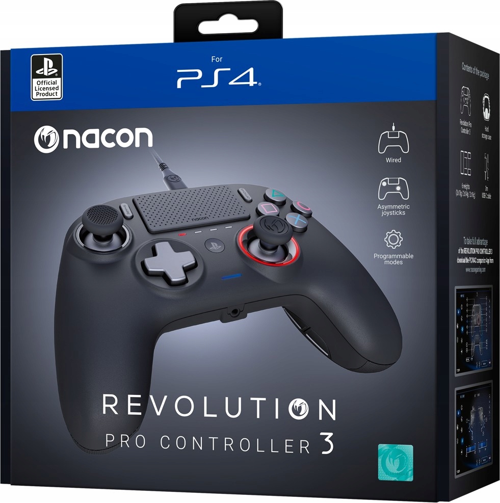 

Nacon Pad Revolution Pro Controller 3 do Sony PS4