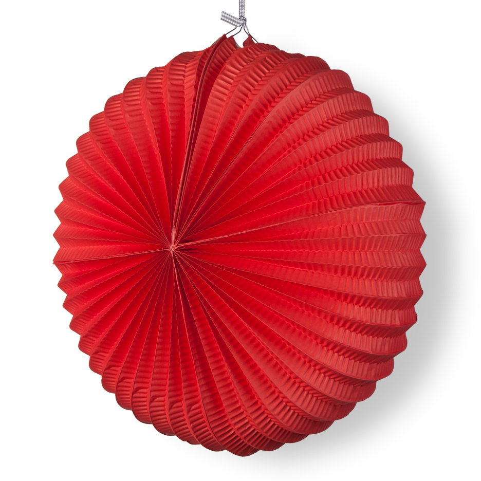 

Lampion Harmonijka Akordeon 40CM Owal - Czerwony !