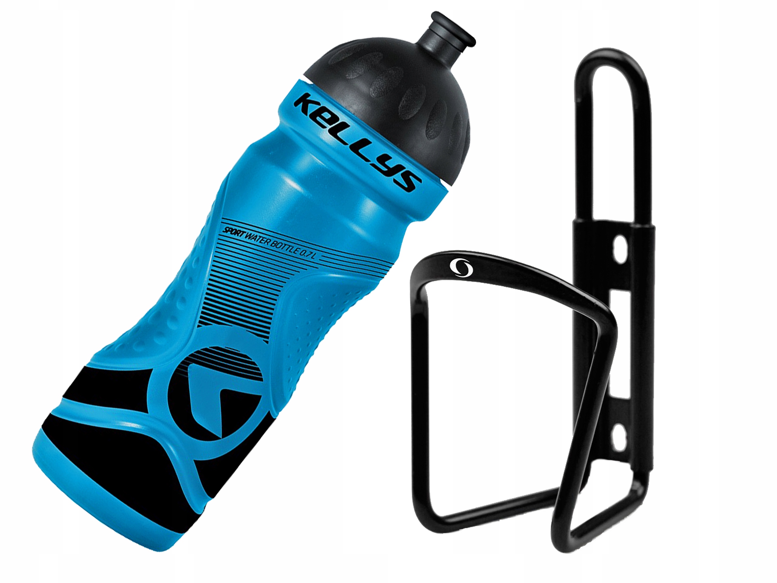 

Kellys Bidon Sport 0,7 L 2018 BLUE+koszyk Ego Alu