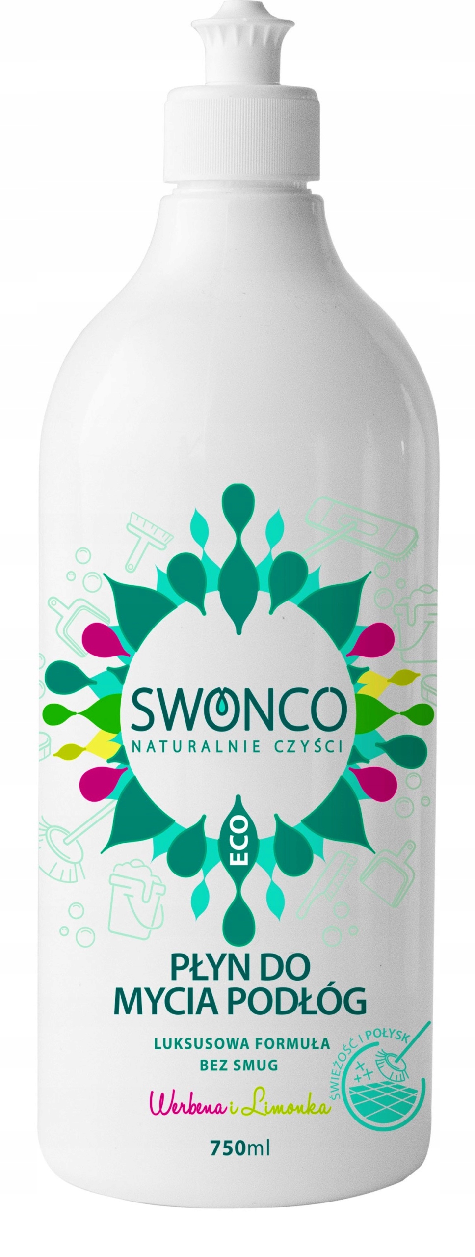 

Swonco Płyn Do Mycia Podłóg werbena 750ml