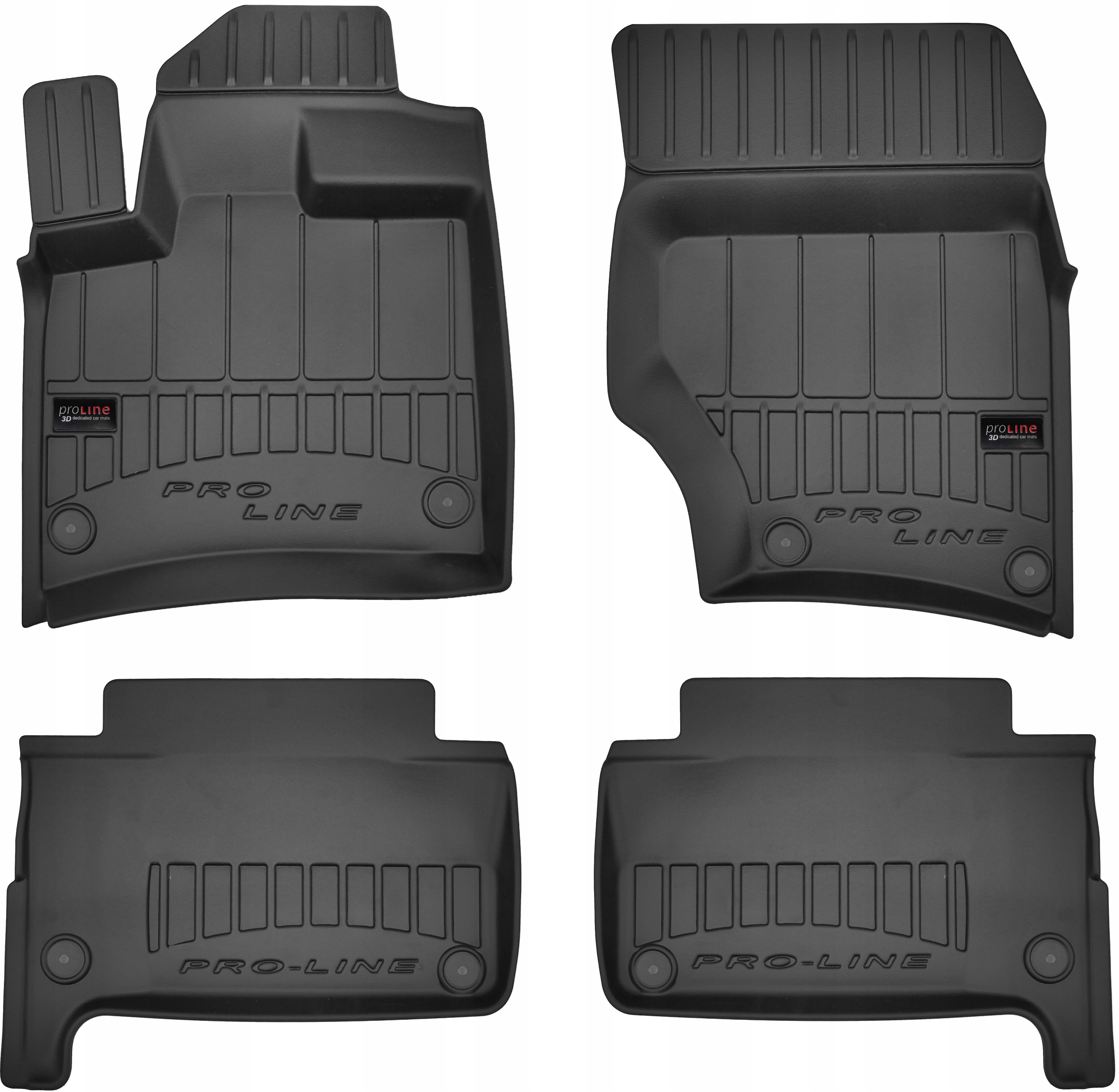Gumové Rohože Proline Pre Audi Q7 A 2005-2015, Suv, Vhodné Pre Všetky Možnosti