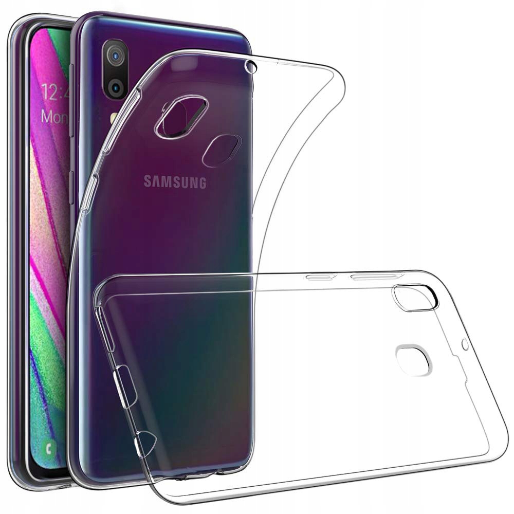 

Etui Clear Case Slim Szkło do Samsung Galaxy A40